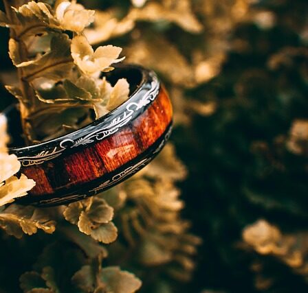 bague en bois