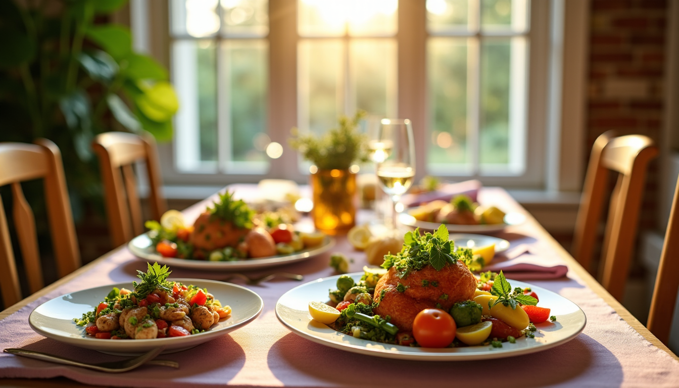 Sublimez vos repas avec des recettes simples et savoureuses