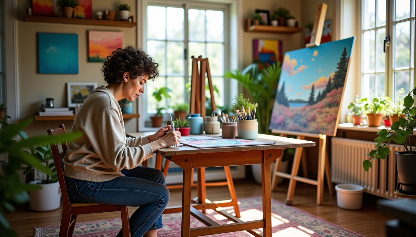 Comment transformer votre maison en atelier créatif ?