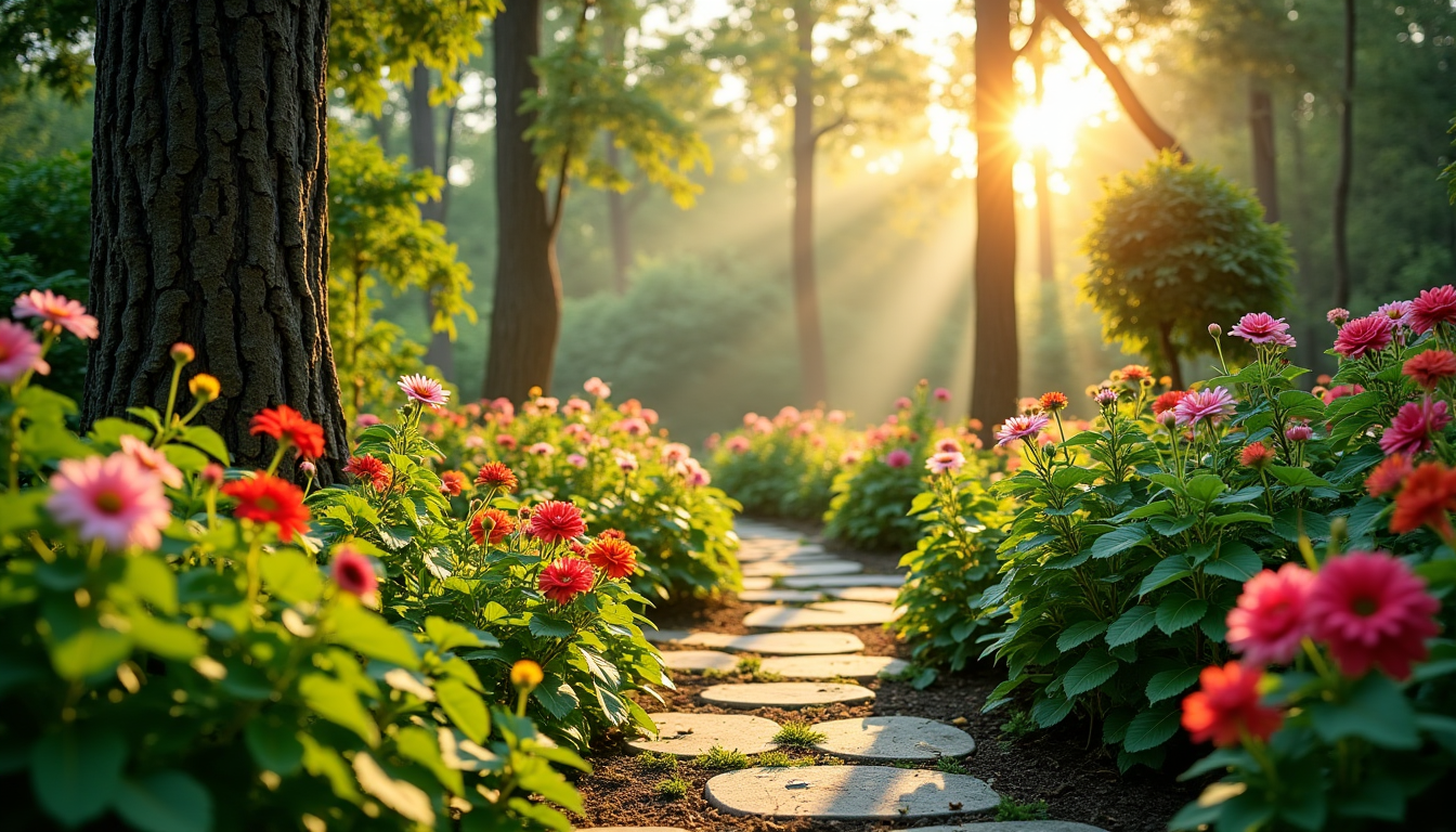 Secrets pour un jardin luxuriant et durable