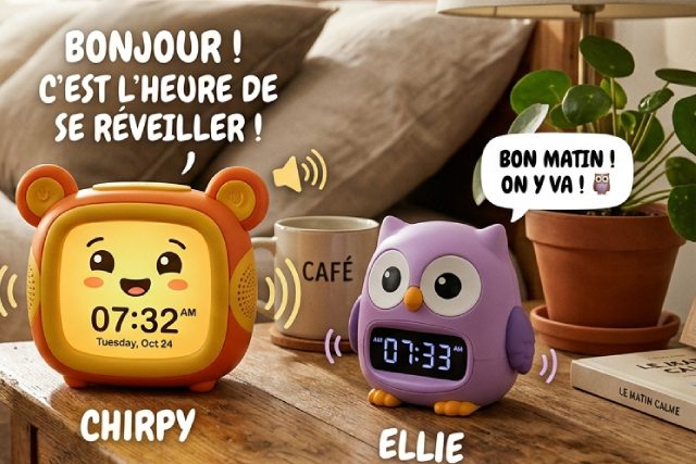 Réveils parlants