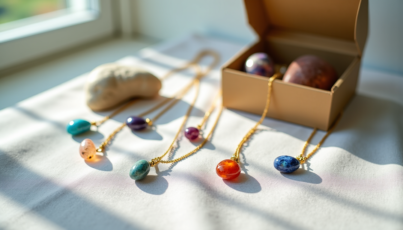 Les plus beaux modèles de colliers en pierres naturelles à offrir ou à s'offrir
